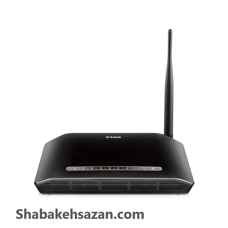 مودم-روتر بیسیم  ADSL2 دی لینک DSL-2730U