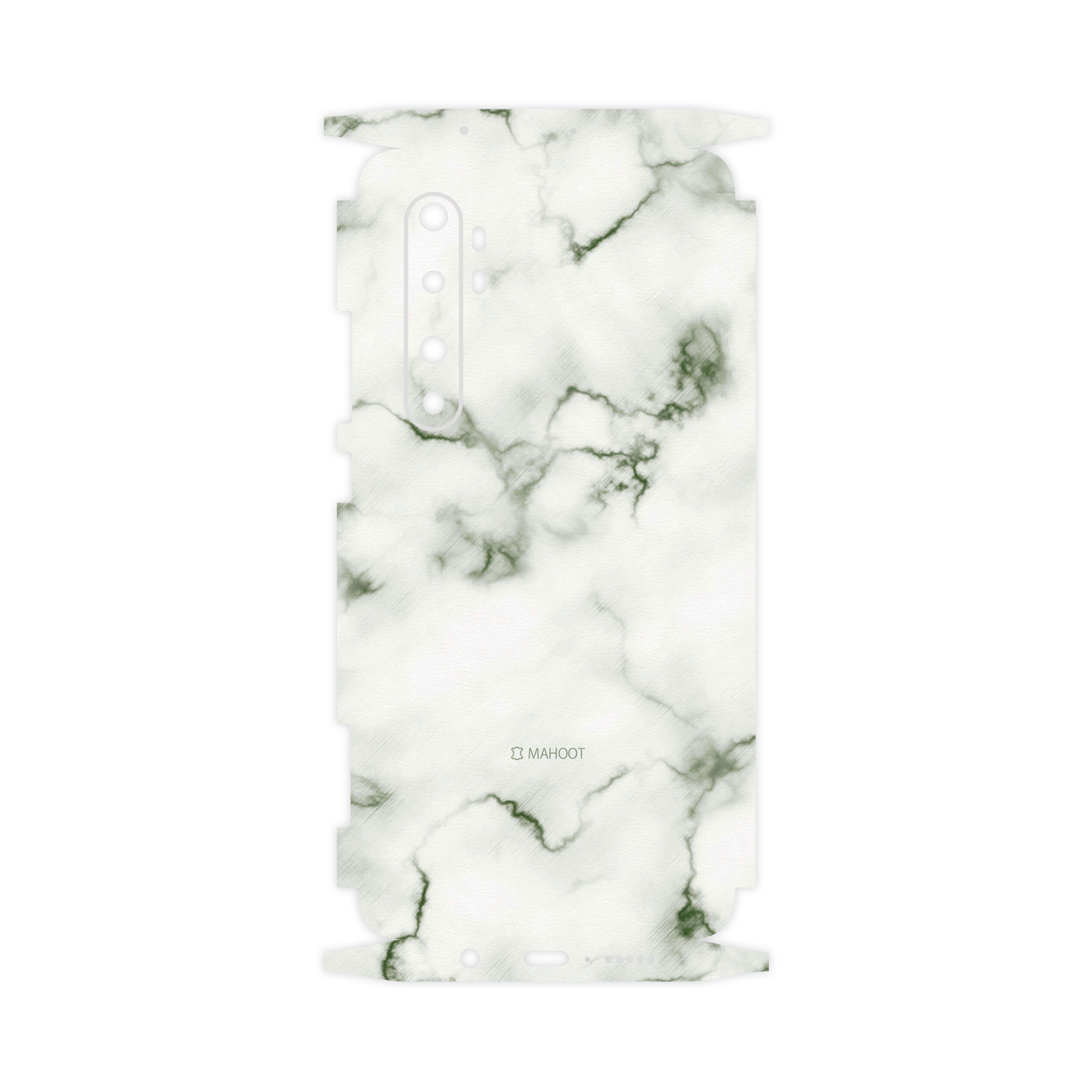 برچسب پوششی ماهوت مدل Blanco-Smoke-Marble-FullSkin مناسب برای گوشی موبایل شیائومی MI Note 10 Lite
