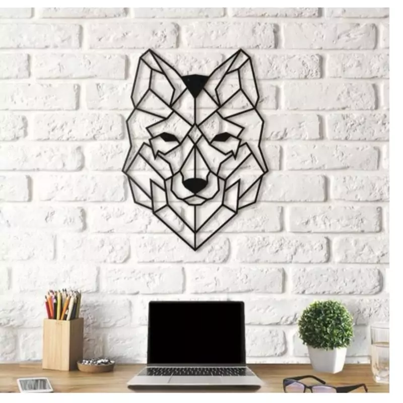 استیکرچوبی گرگ