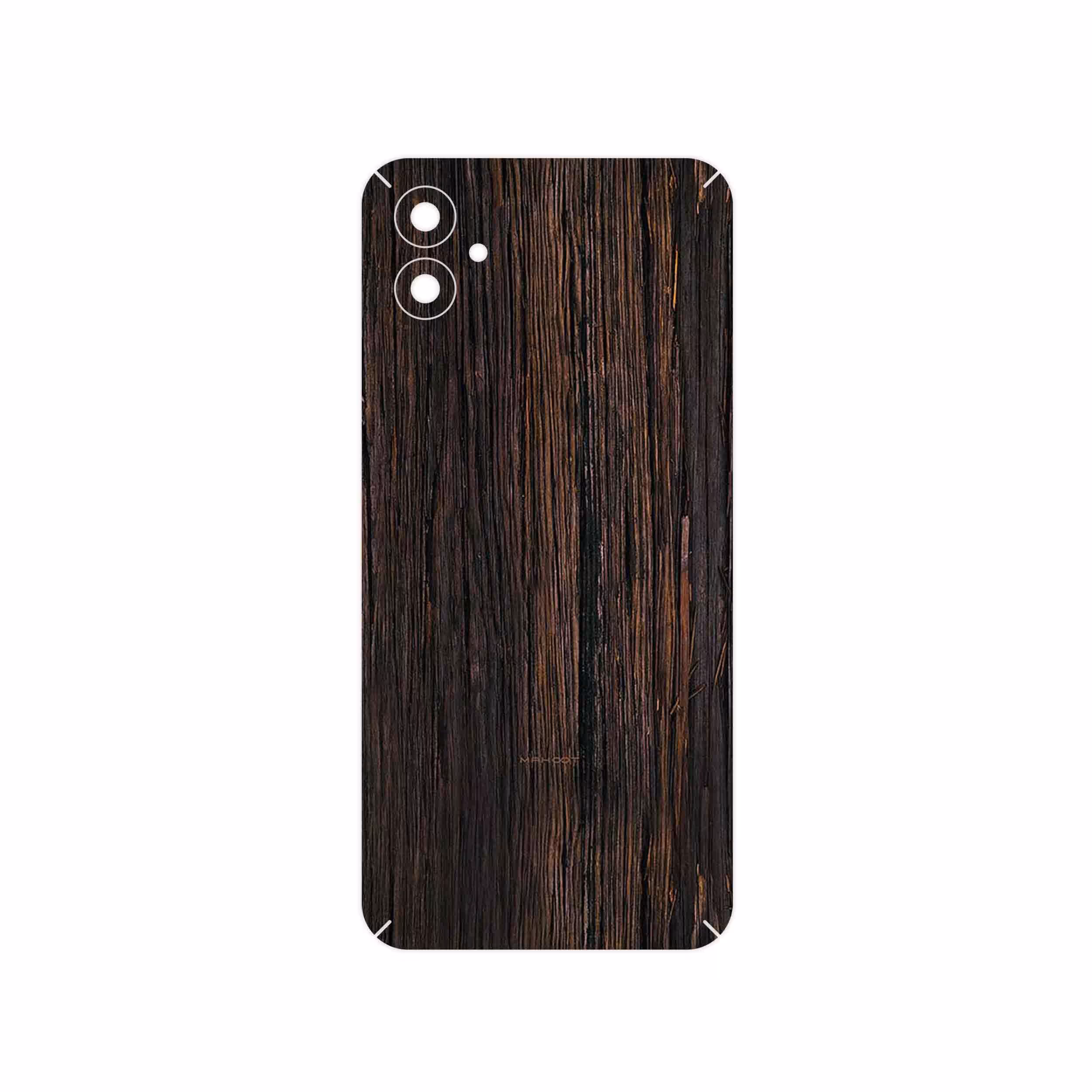 برچسب پوششی ماهوت مدل Burned_Wood مناسب برای گوشی موبایل سامسونگ A04e