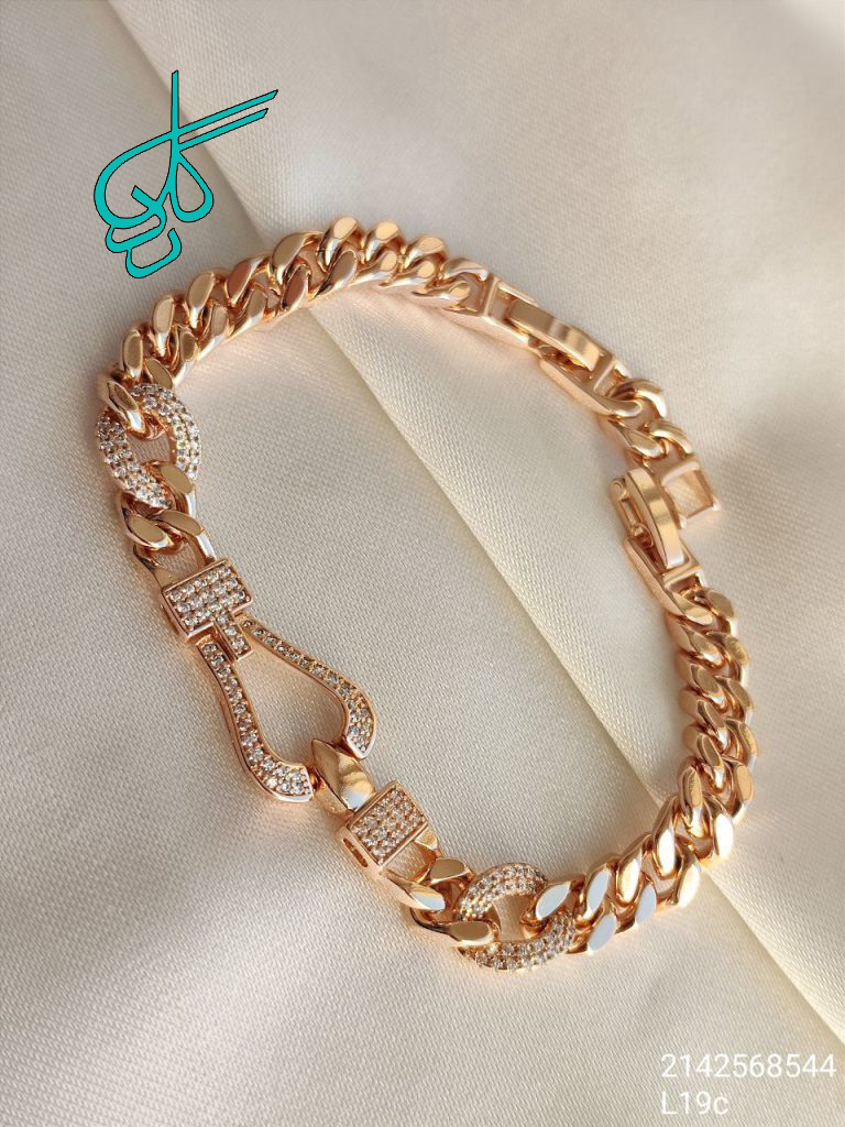 خرید دستبند زنانه استیل با کیفیت مارک ژوپینگ کد 1215313 - ردگل