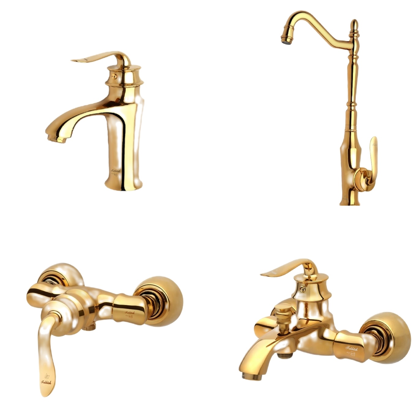 ست شیرآلات فاخته مدل بامبو 