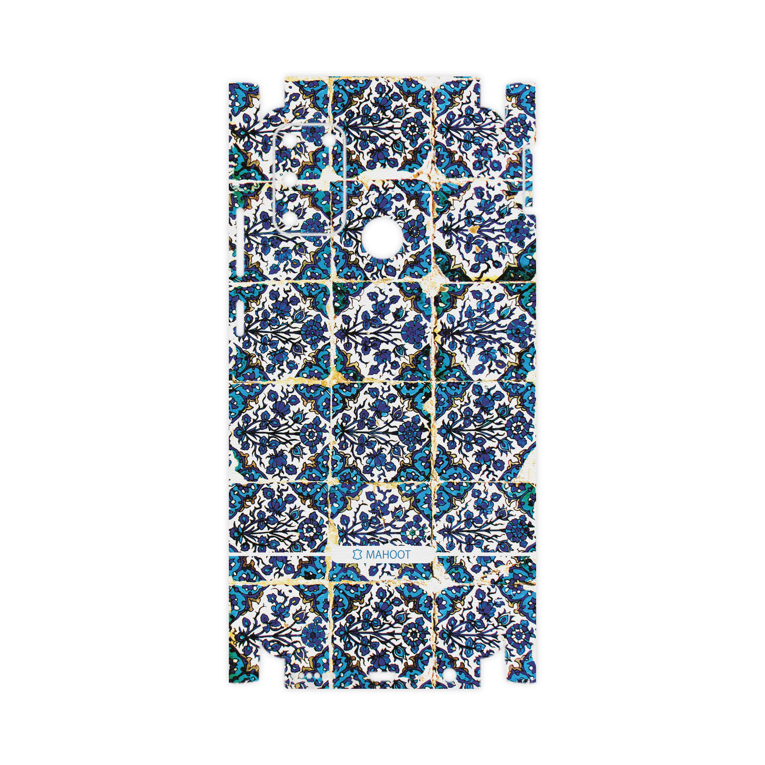 برچسب پوششی ماهوت مدل Traditional-Tile-FullSkin مناسب برای گوشی موبایل آنر 9A