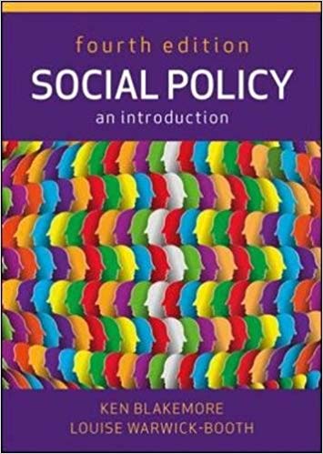 خرید و دانلود نسخه کامل کتاب Social Policy: An Introduction 4th Edition