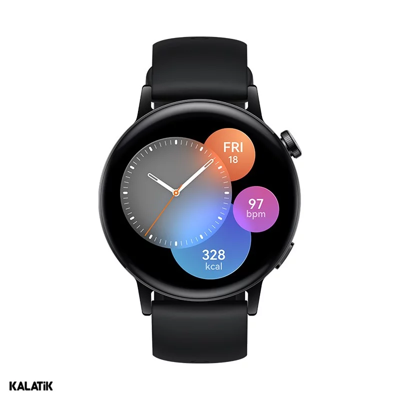ساعت هوشمند هواوی GT 3 (42mm) مدل MIL-B19 با بند فلورالاستومر