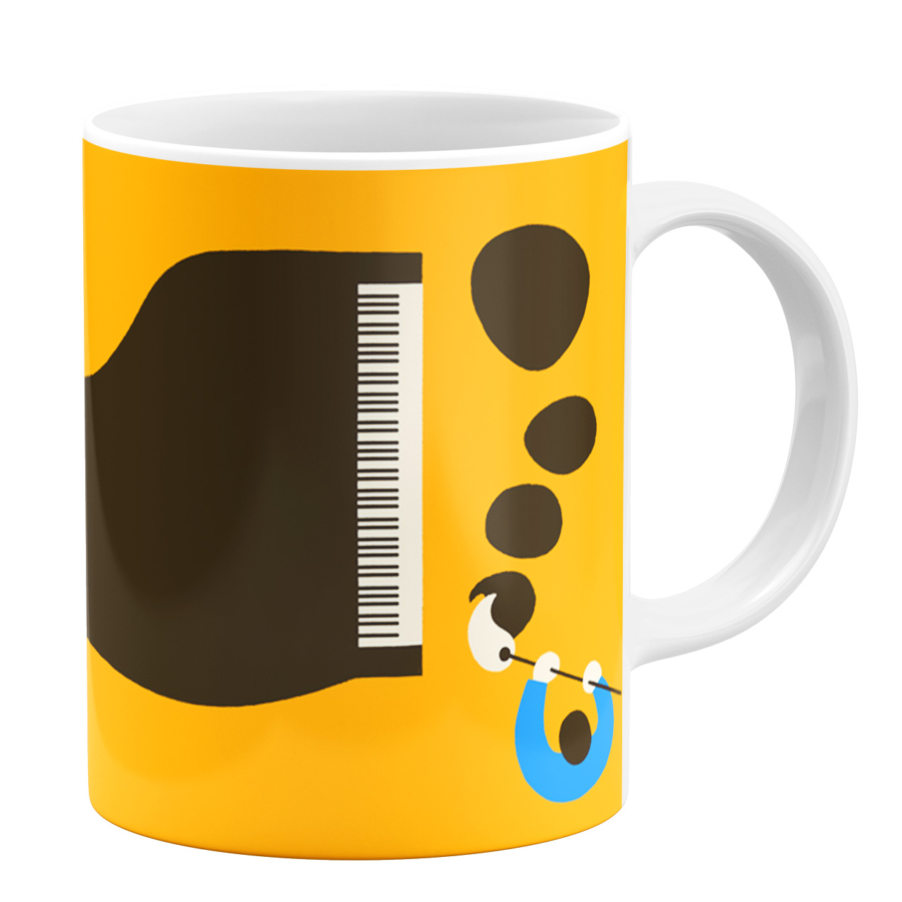 ماگ طرح پیانو کد 109948