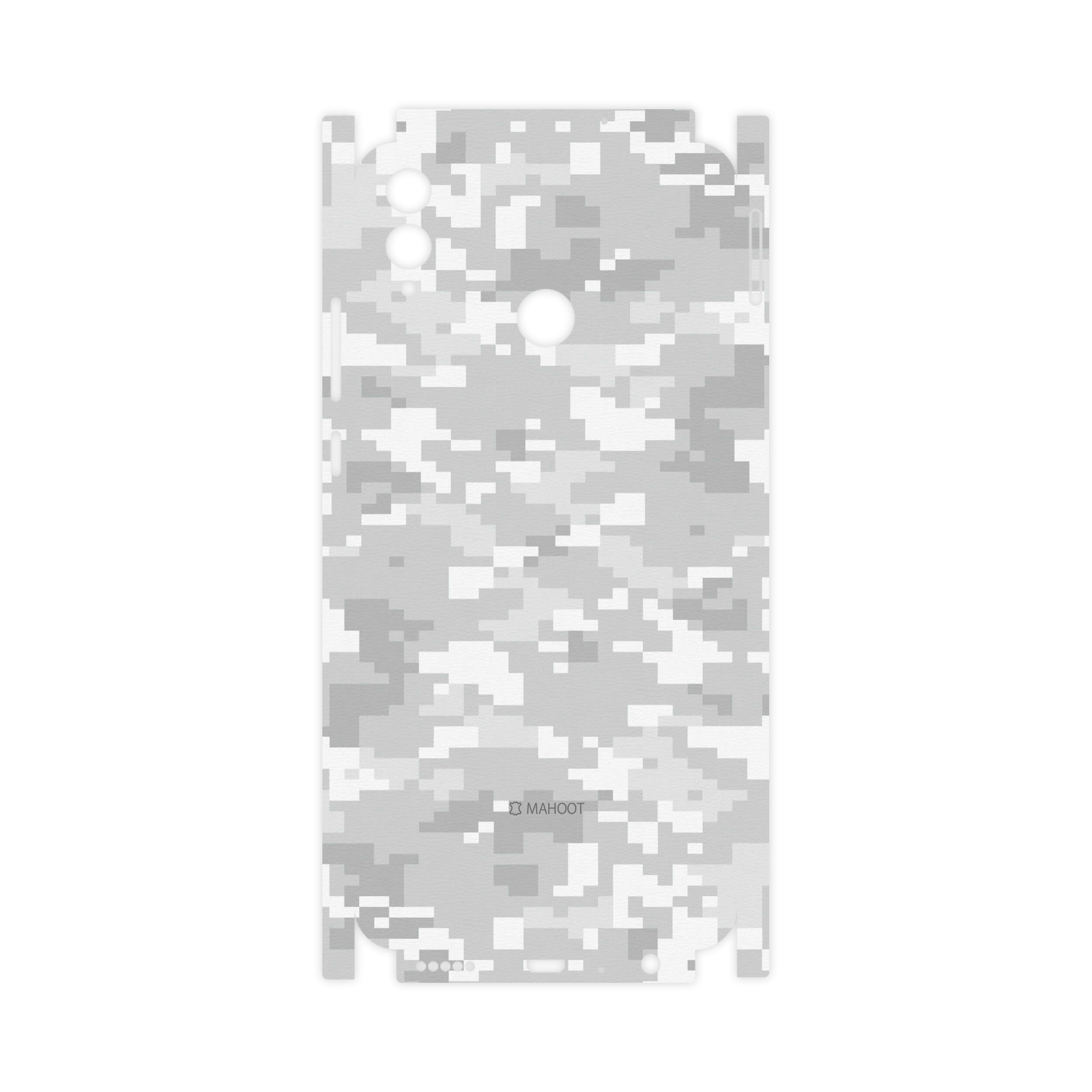 برچسب پوششی ماهوت مدل Army-Snow-Pixel-FullSkin مناسب برای گوشی موبایل آنر 8X