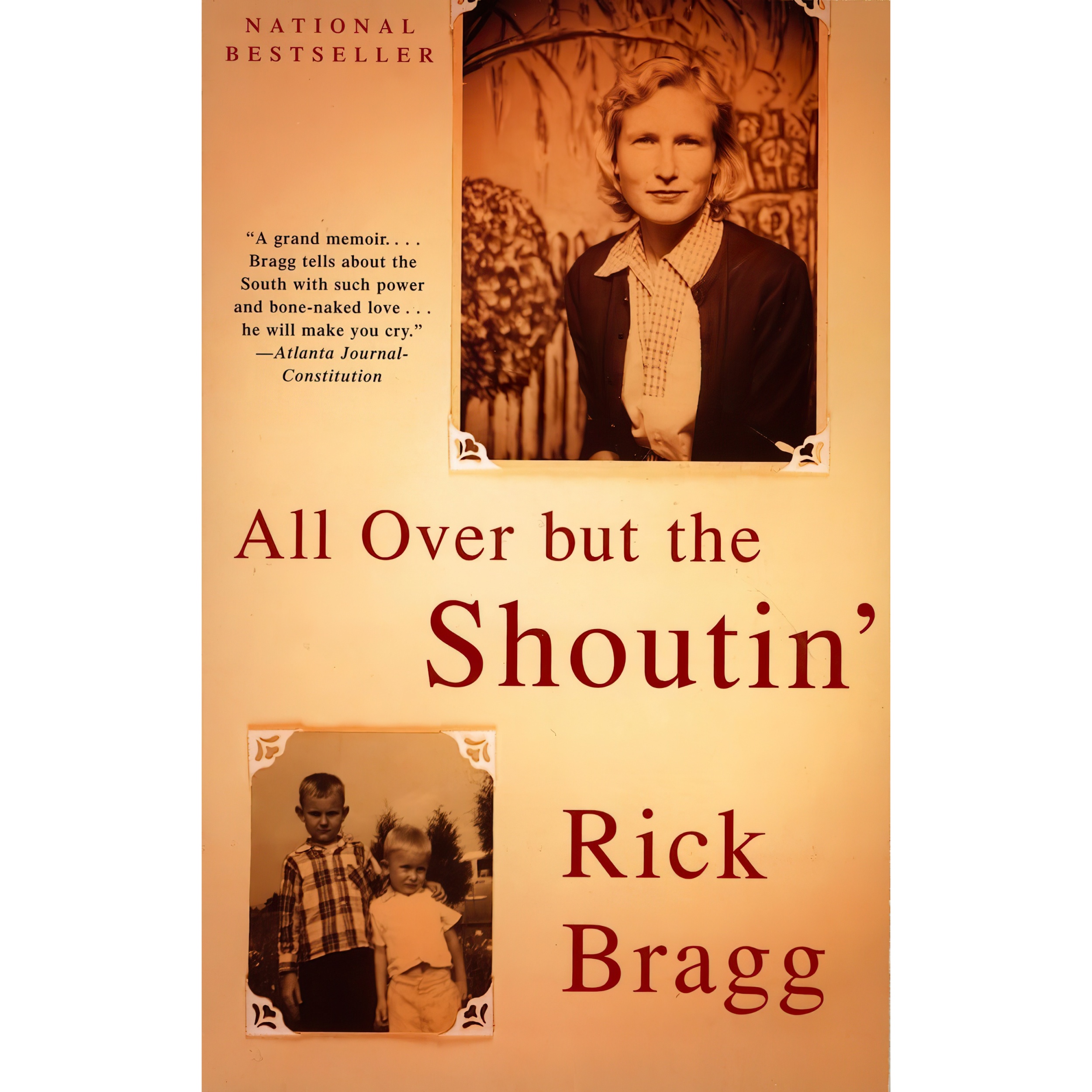 کتاب All over but the Shoutin اثر Rick Bragg انتشارات Vintage