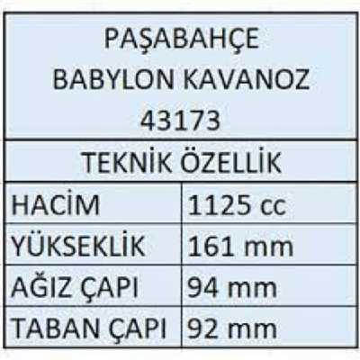 بانکه پاشاباغچه مدل بابیلون کد 43163 43173 43183 بسته سه عددی 