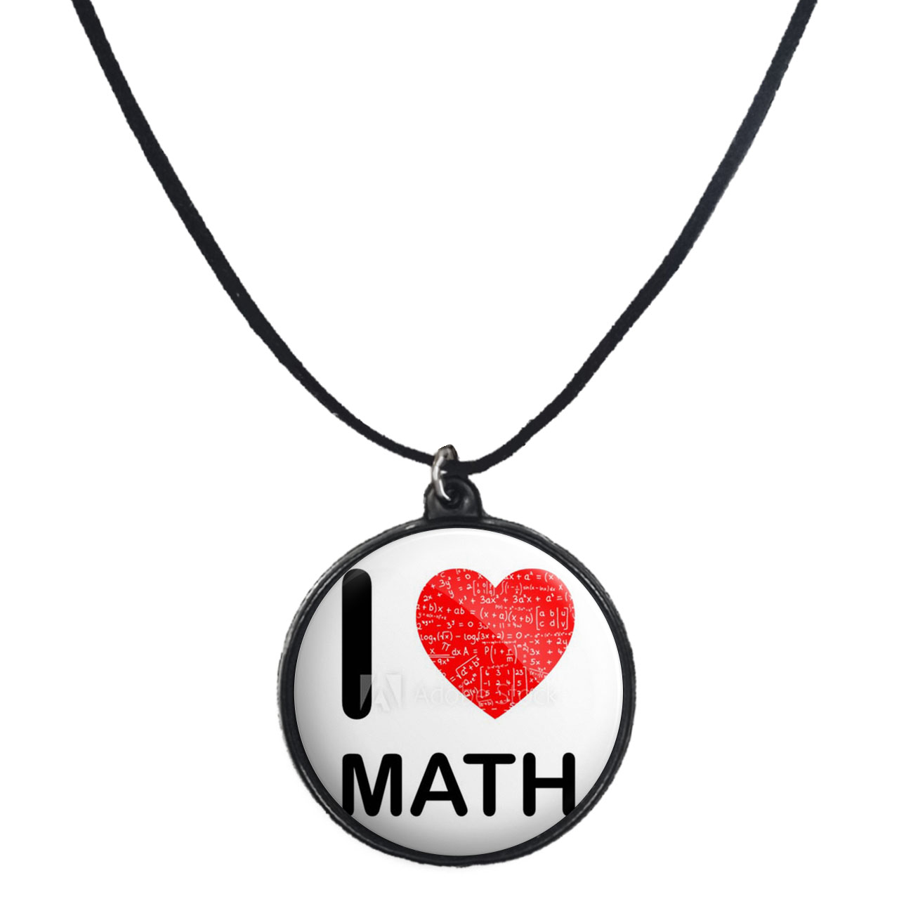 گردنبند پرمانه طرح ریاضی و فیزیک کد pmb.3200 مدل دو طرفه