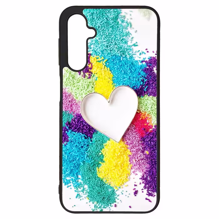 کاور طرح قلبی کد G-149 مناسب برای گوشی موبایل سامسونگ Galaxy A24 | دیجی قاب دونی