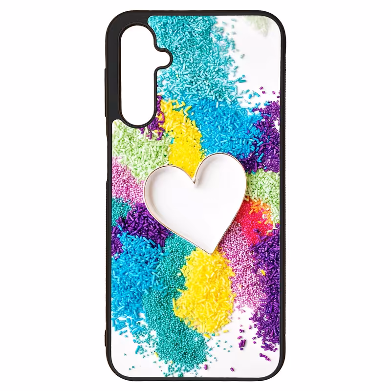 کاور طرح قلبی کد G-149 مناسب برای گوشی موبایل سامسونگ Galaxy A24 | دیجی قاب دونی