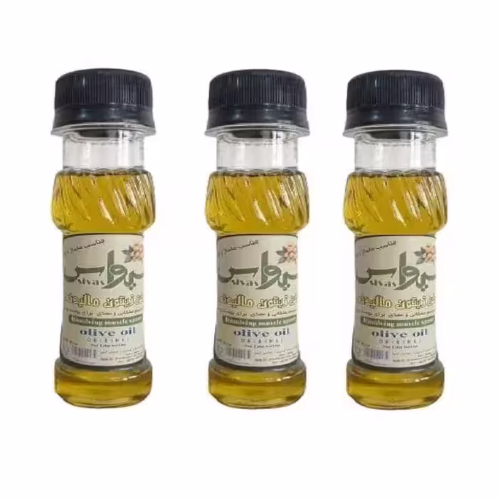 روغن بدن سیواس مدل زیتون حجم 60 میلی لیتر مجموعه 3 عددی