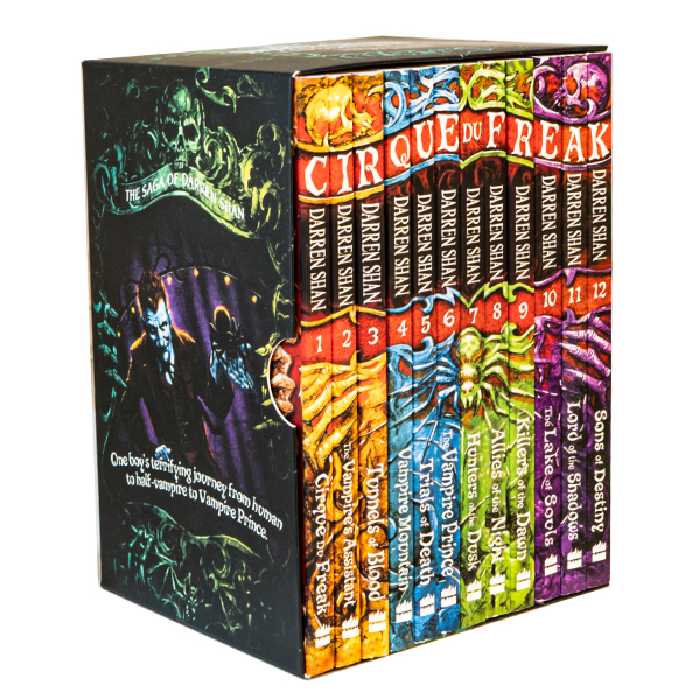 کتاب Cirque du Freak  اثر Darren Shan انتشارات جنگل 12 جلدی