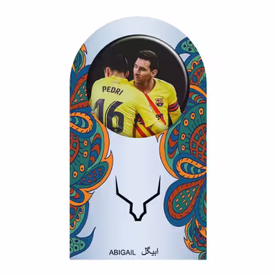 پیکسل ابیگل طرح مسی و پدری بارسلونا کد barcelona 029