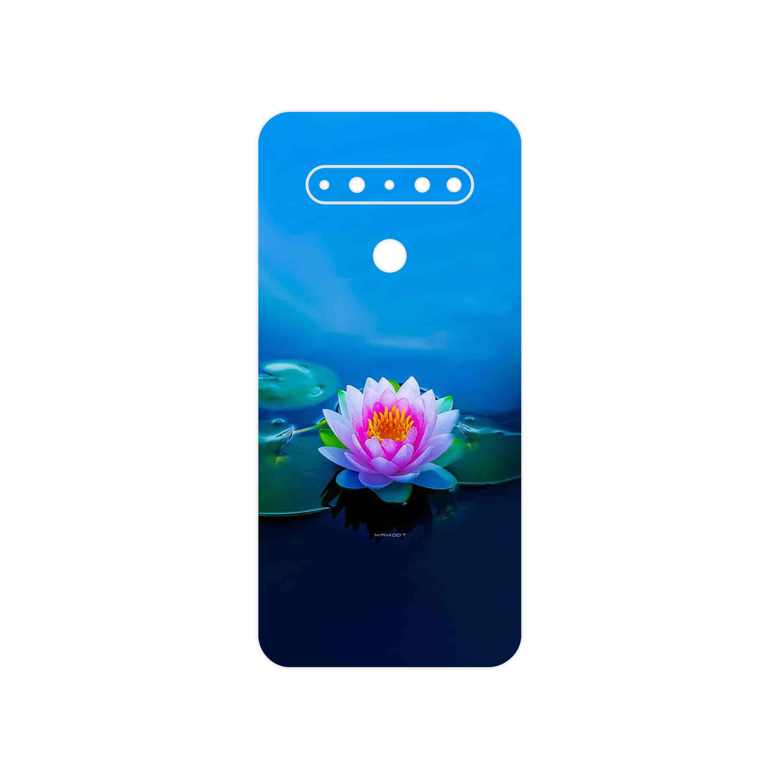 برچسب پوششی ماهوت مدل Lotus مناسب برای گوشی موبایل ال جی K61