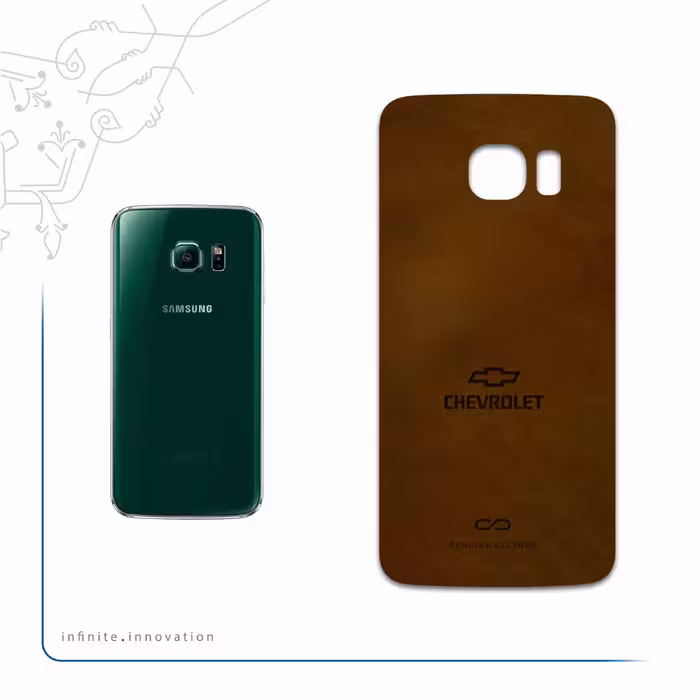 برچسب پوششی ماهوت مدل BFL-CHVRLT مناسب برای گوشی موبایل سامسونگ Galaxy S6 Edge