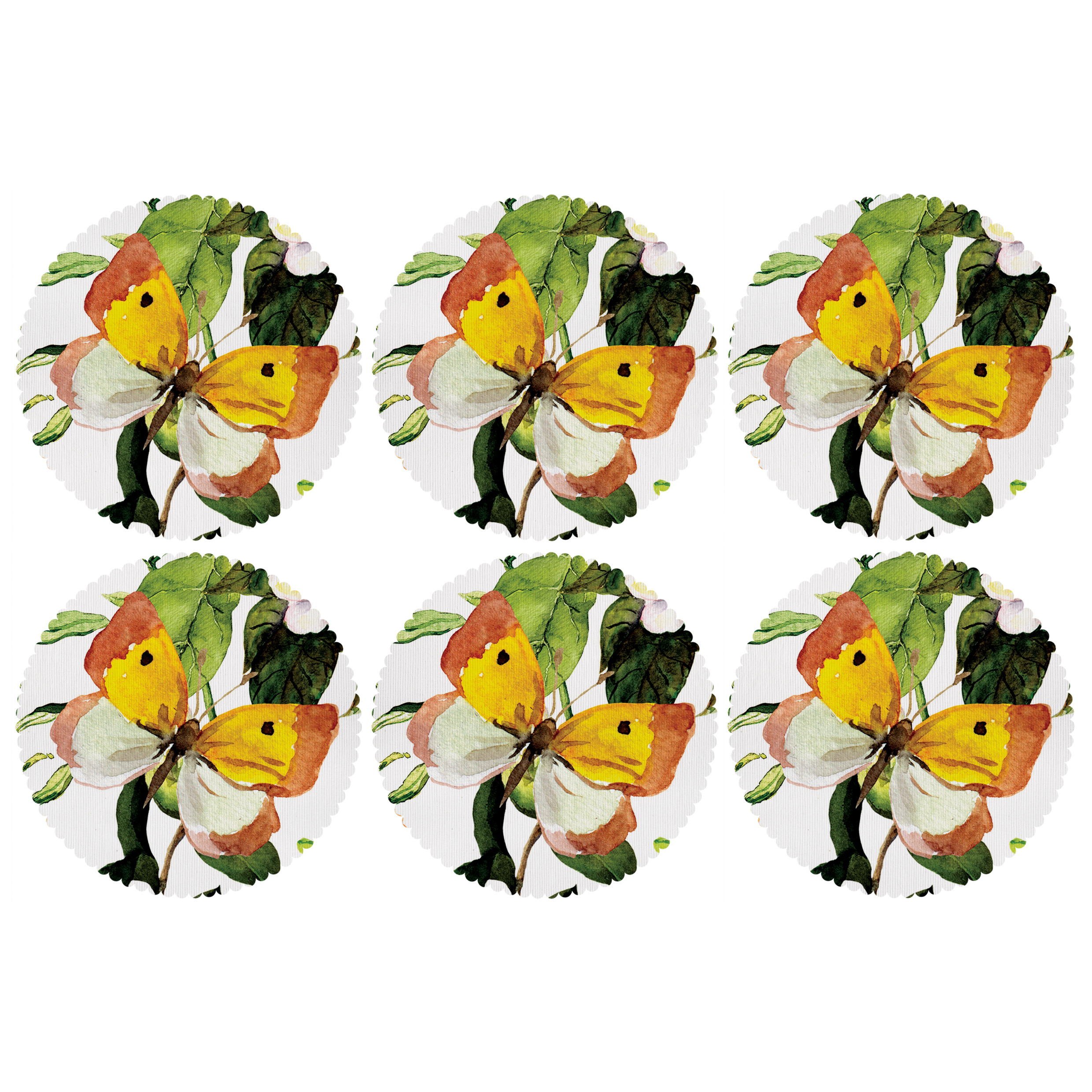 زیر لیوانی مدل C2-42811 بسته 6 عددی