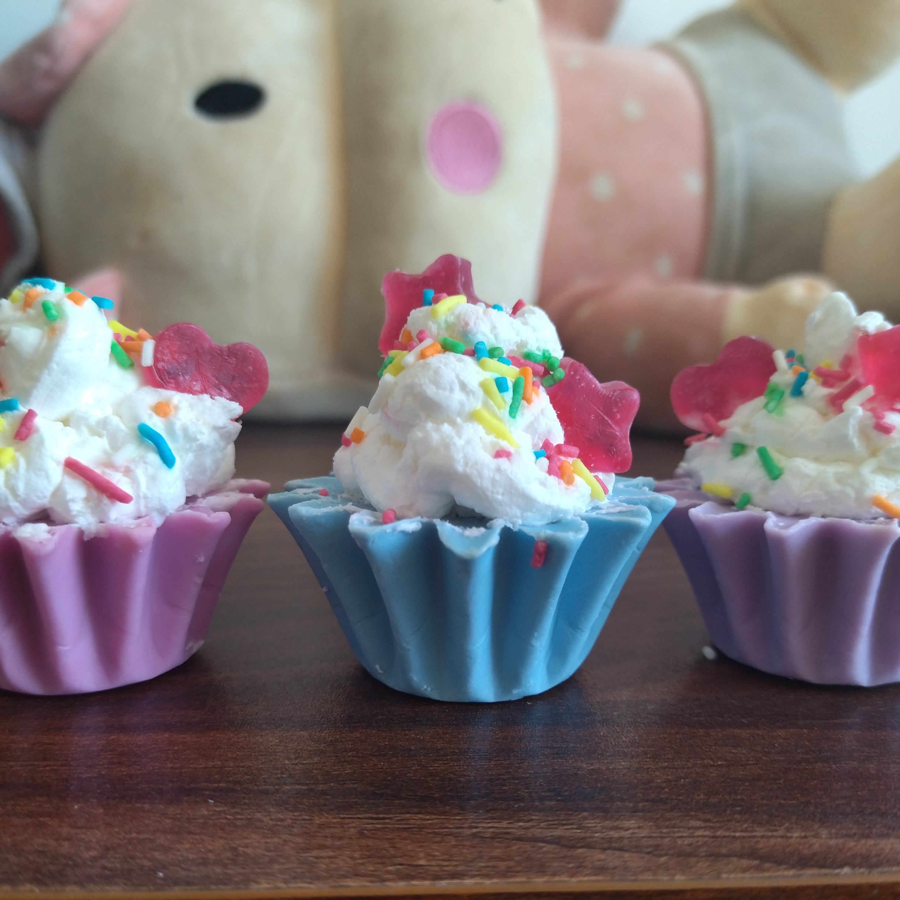 پک دو عدد صابون جدید با طرح کاپ کیک 🧁🧁🧁
