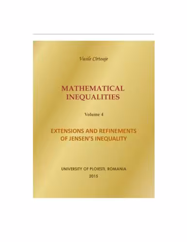 خرید و دانلود نسخه کامل کتاب Extensions and refinements of Jensen’s inequalities