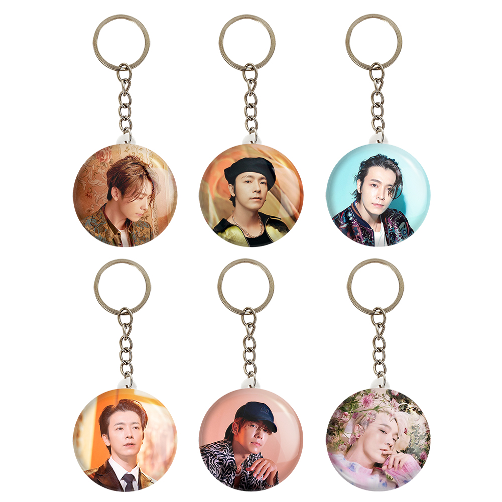 جاکلیدی خندالو مدل دونگهه گروه سوپر جونیور Super Junior کد 1284A مجموعه 6 عددی