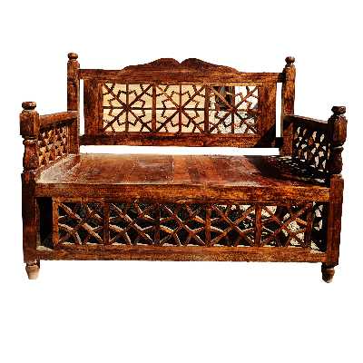 نیمکت مدل  چوبی سنتی کد 35