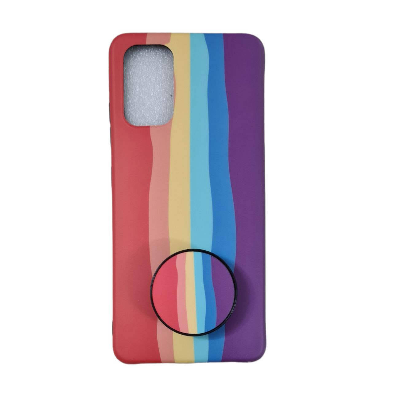 کاور طرح دخترانه کد 378 مناسب برای گوشی موبایل سامسونگ Galaxy A32 4G به همراه پاپ سوکت