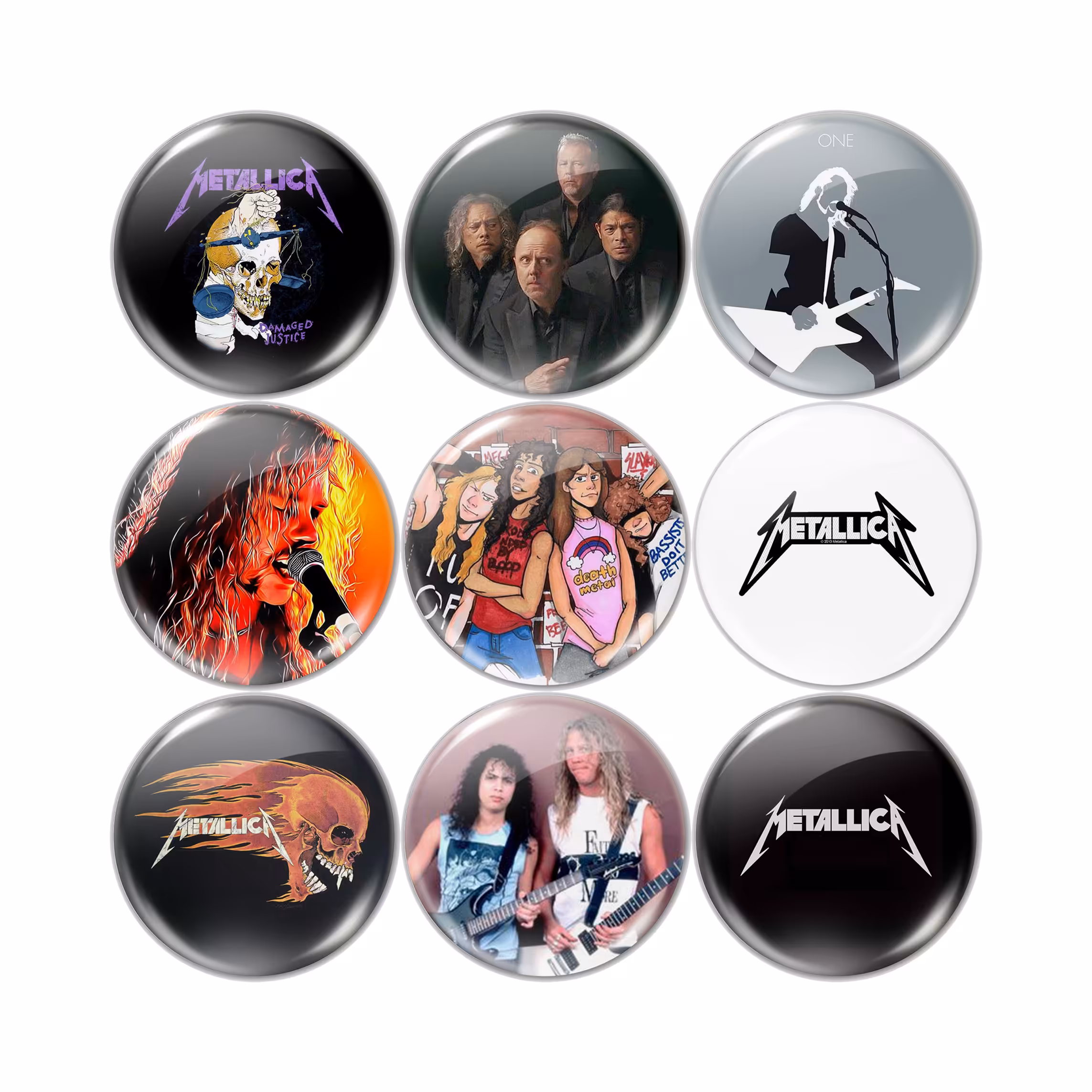 پیکسل الوپیکسل طرح متالیکا کد 1115 مجموعه 9 عددی