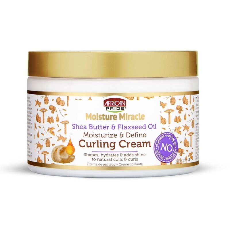 کرم مو کاسه ای مدل Moisture Miracle Curl افریکن پراید 425 گرم