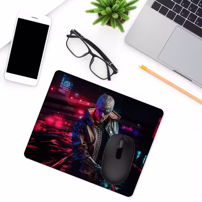 ماوس پد طرح Cyberpunk مدل MP3004