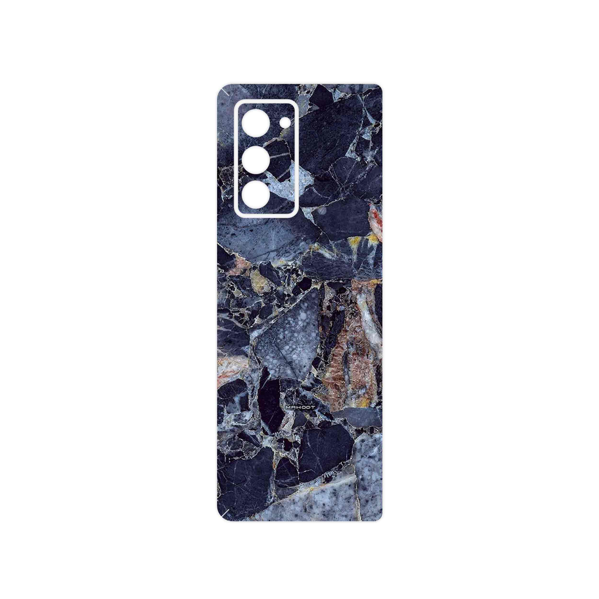 برچسب پوششی ماهوت مدل Broken black marble مناسب برای گوشی موبایل سامسونگ Galaxy Z FOLD 2