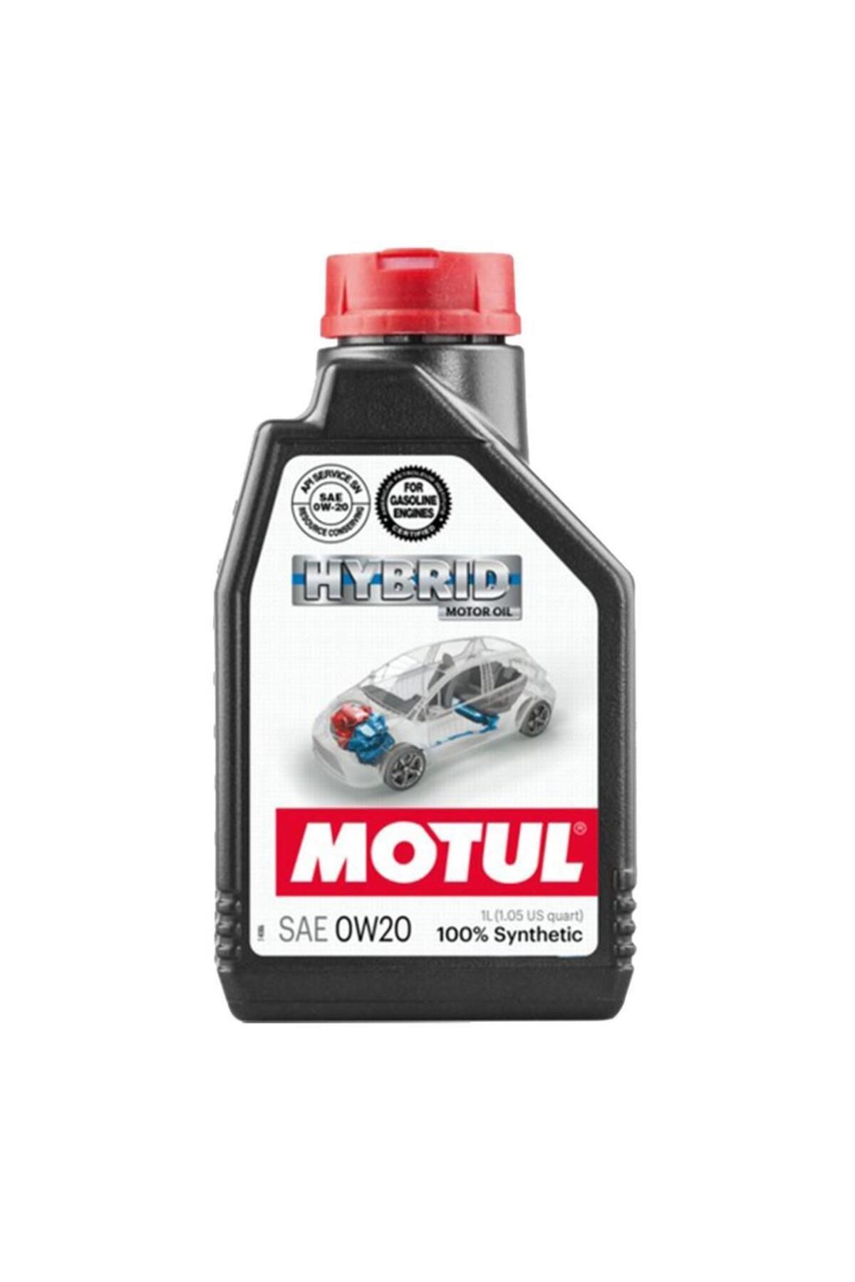 روغن و مکمل موتور HYBRID 0W 20 1 LT ترکیبی مصنوعی کامل موتول اورجینال Motul