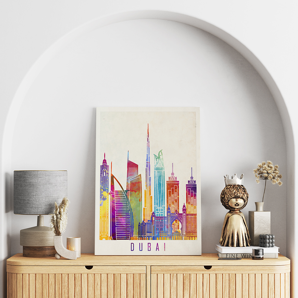 تابلو شاسی مدل شهر دوبی کد S010017