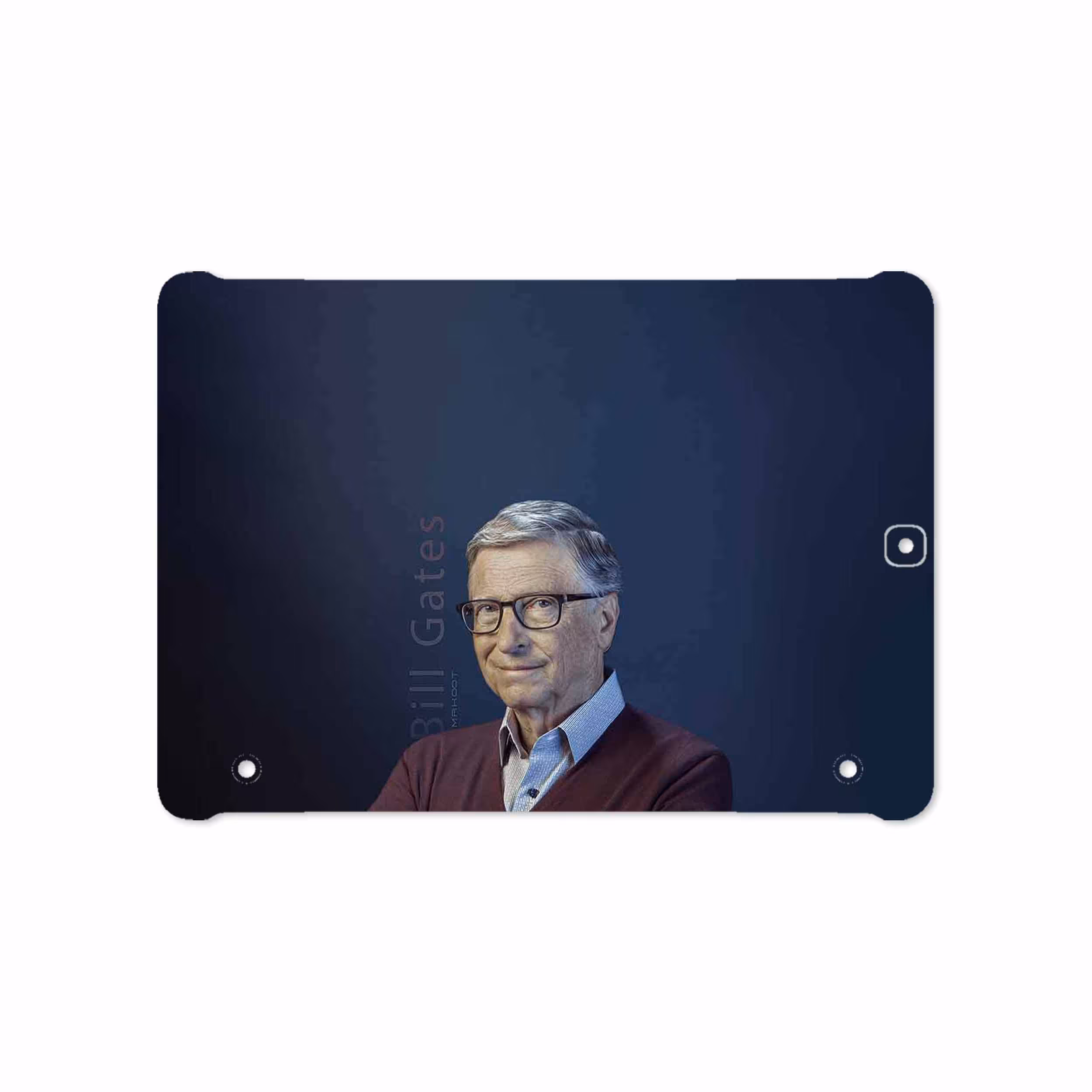برچسب پوششی ماهوت مدل Bill Gates مناسب برای تبلت سامسونگ Galaxy Tab S2 9.7 2016 T819N