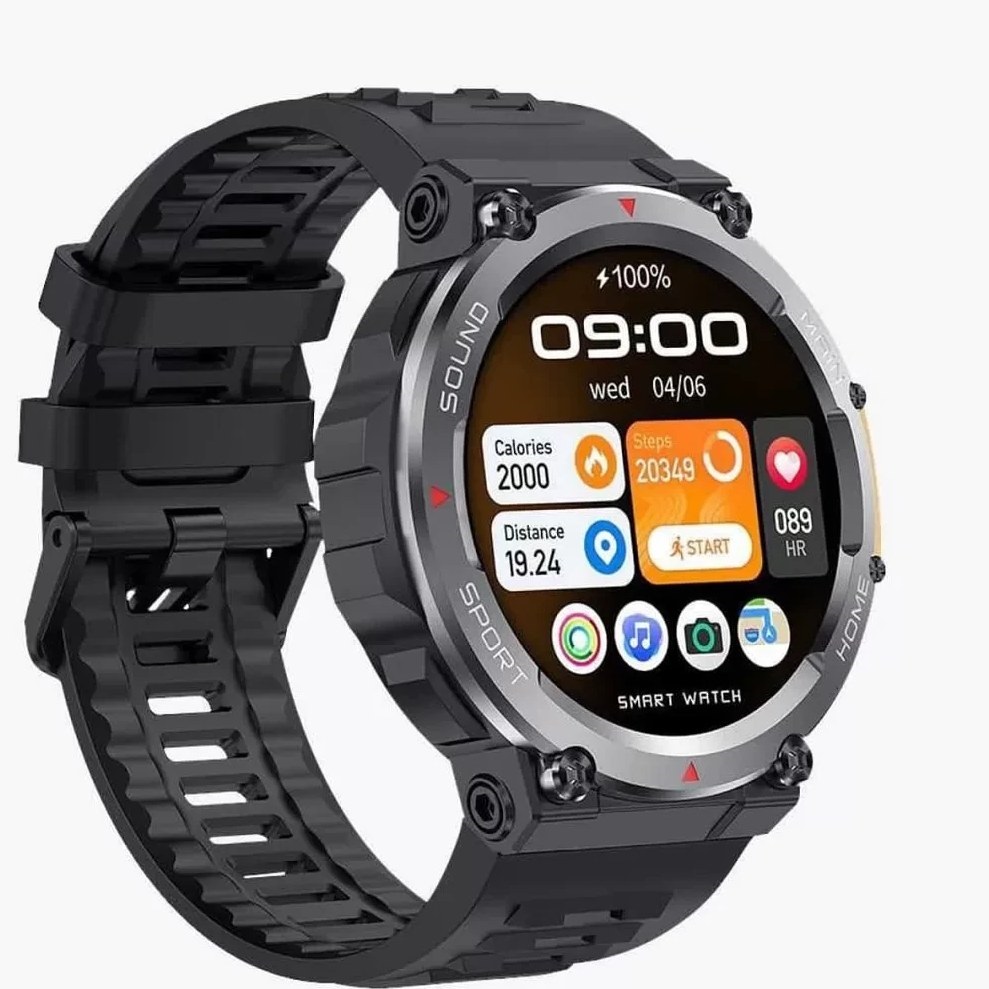 ساعت هوشمند گرین لاین مدل Green Lion Adventure IP68 TFT Smart Watch