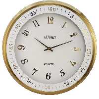 ساعت دیواری آرتمیس کد 2037 Gold White طلایی سفید