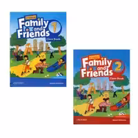 کتاب Family and Friends 1_2 Second Edition British اثر جمعی از نویسندگان انتشارات ابداع 2 جلدی