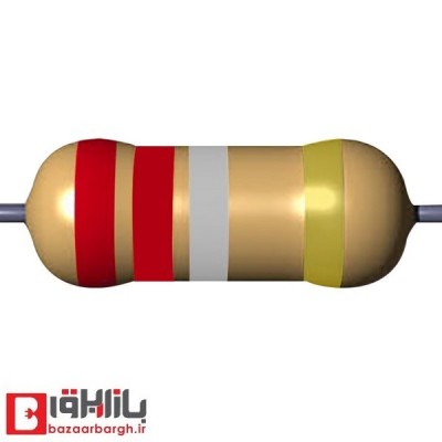 مقاومت 0.22 اهم 1/2 وات 5 درصد