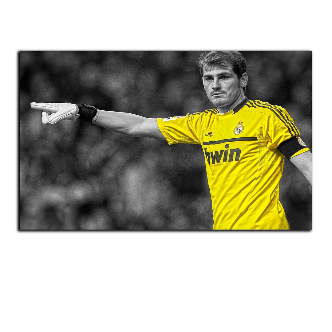 تابلو شاسی بکلیت طرح بازیکن فوتبال ایکر کاسیاس تیم رئال مادرید مدل SH-S7062