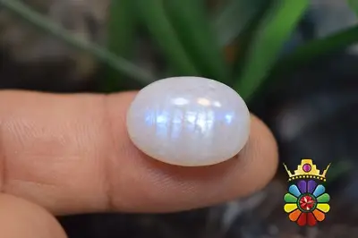 سنگ ماه رنگین کمانی(لابرادوریت سفید)