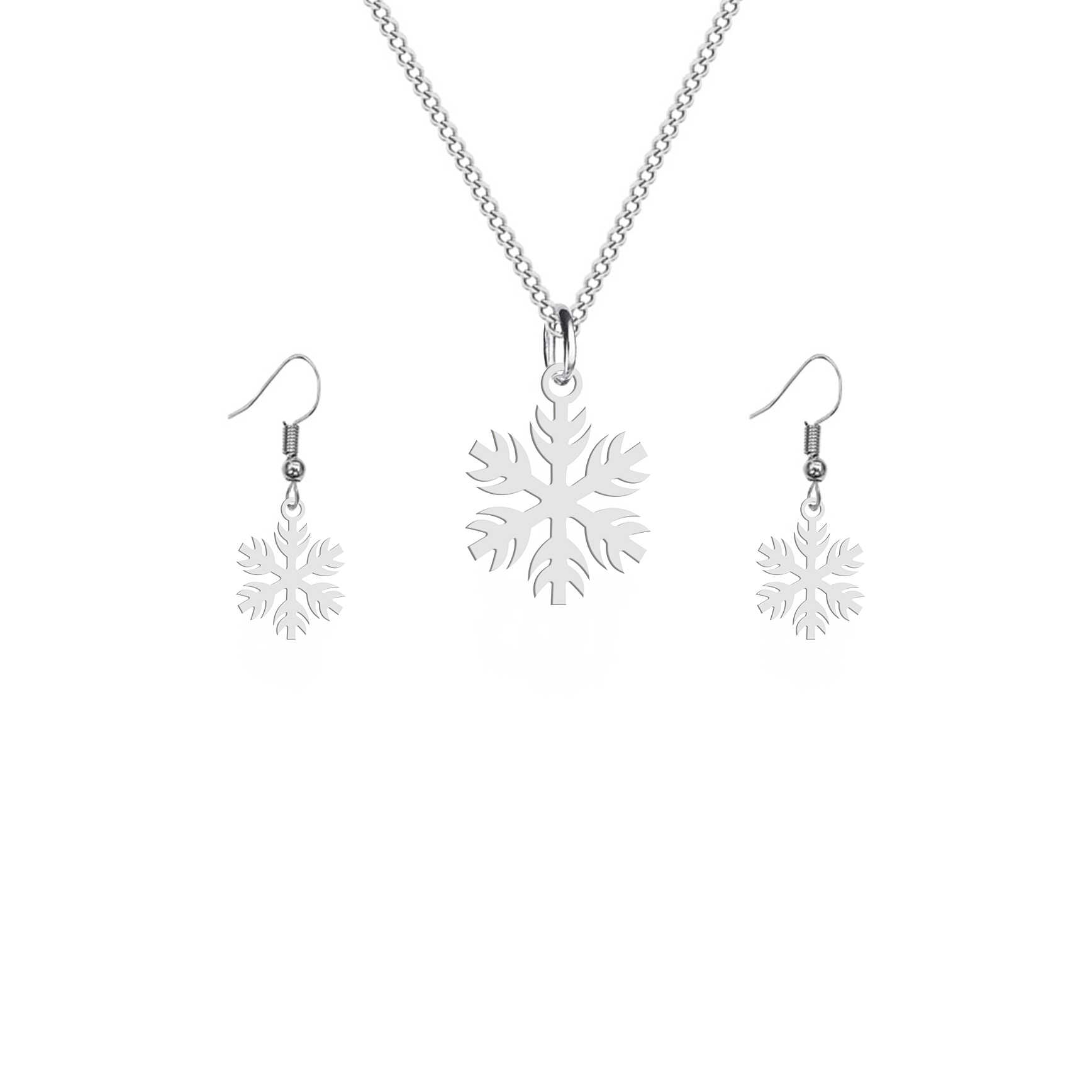 نیم ست هایکا طرح دانه برف مدل s.ha1-17