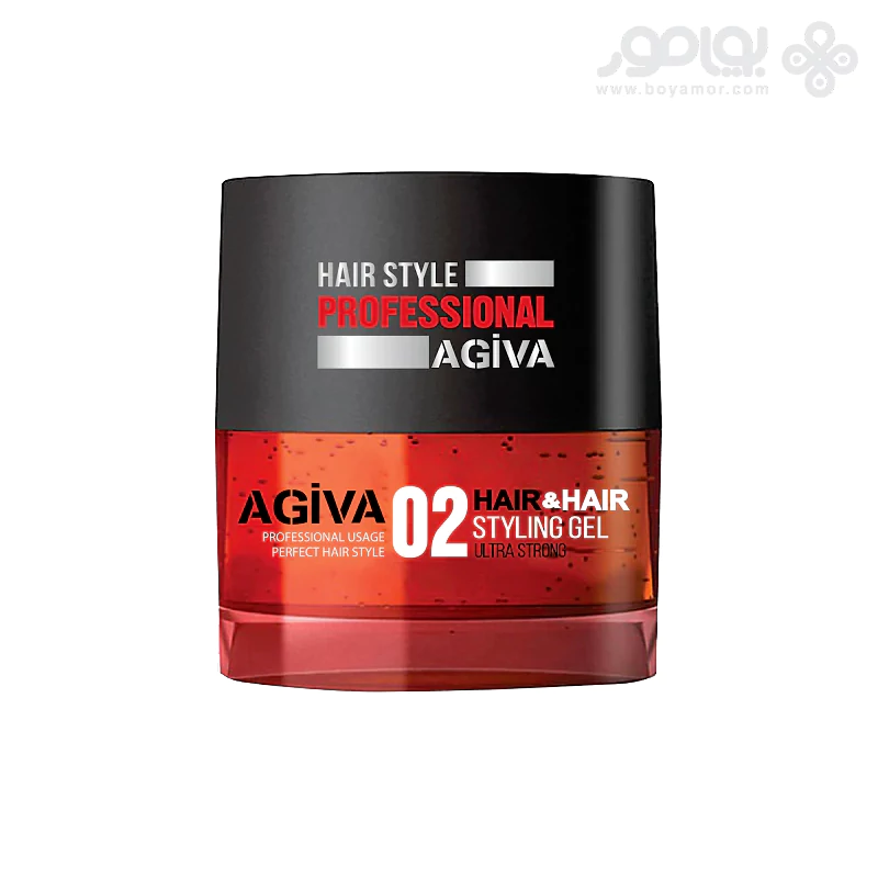 ژل مو آگیوا شماره 02 مدل STYLING GEL حجم 200 میل