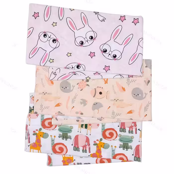 خشک کن پارچه ای نوزاد جعبه 3 عددی کد 1027 بیبی فورلایف Baby4Life