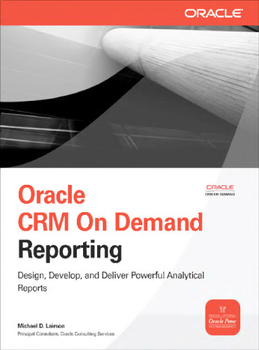 خرید و دانلود نسخه کامل کتاب Oracle CRM On Demand Reporting