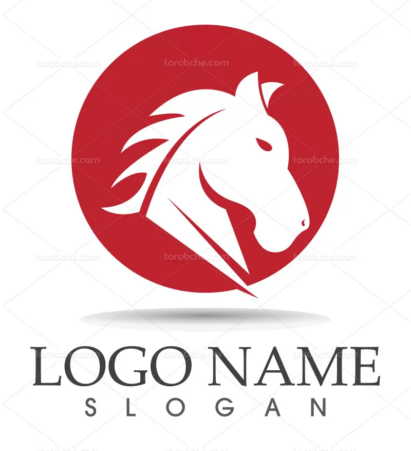وکتور لوگو اسب با کیفیت | گرافیک با طعم تربچه