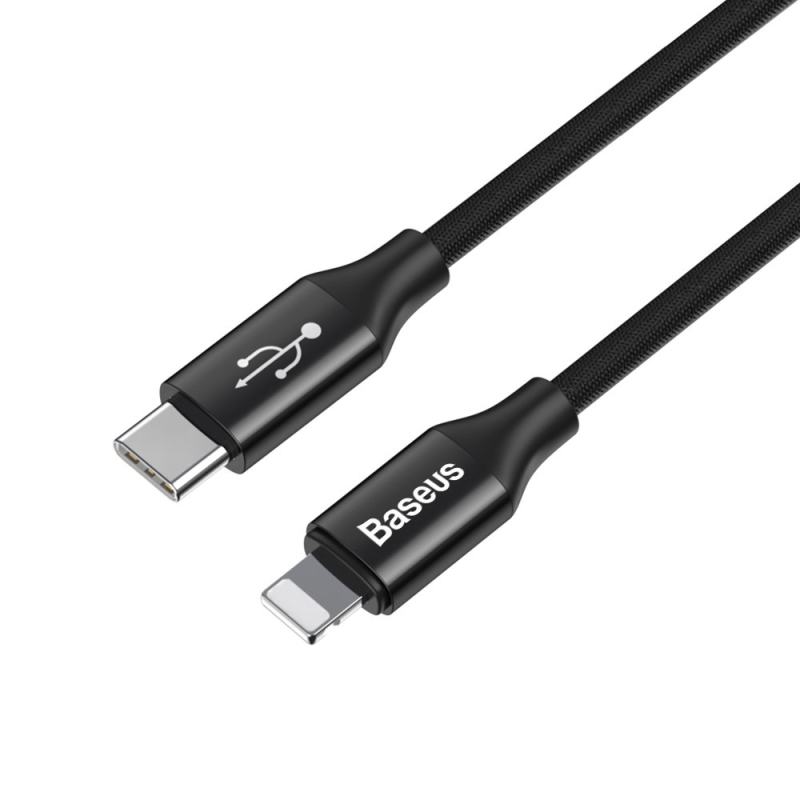 کابل تبدیل USB-C به لایتنینگ باسئوس مدل Yiven طول 1متر