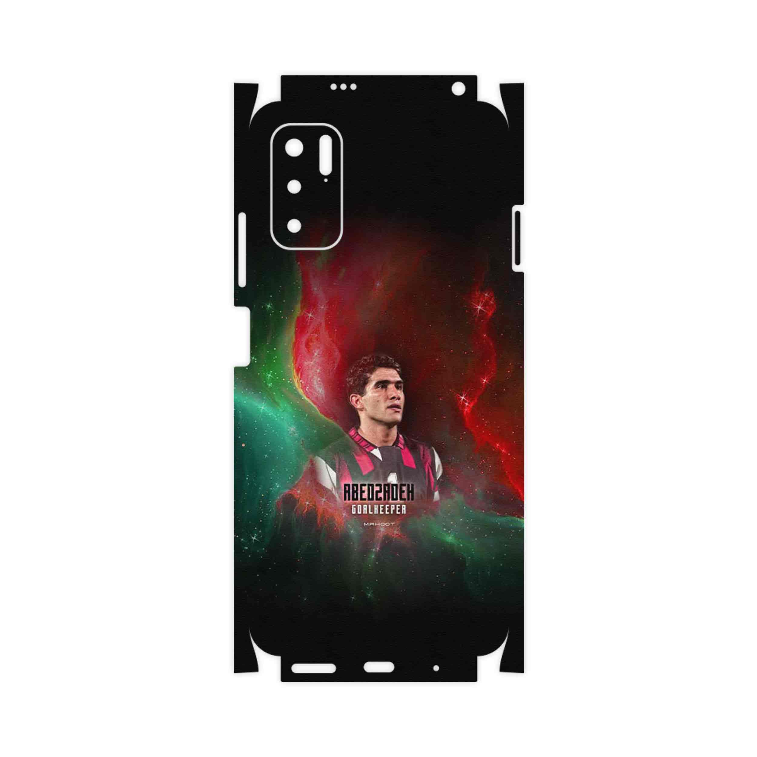 برچسب پوششی ماهوت مدل Ahmad Reza Abedzadeh-FullSkin مناسب برای گوشی موبایل شیائومی Redmi Note 10 5G