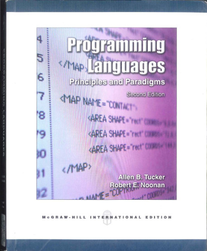 خرید و دانلود نسخه کامل کتاب Programming Languages: Principles and Paradigms