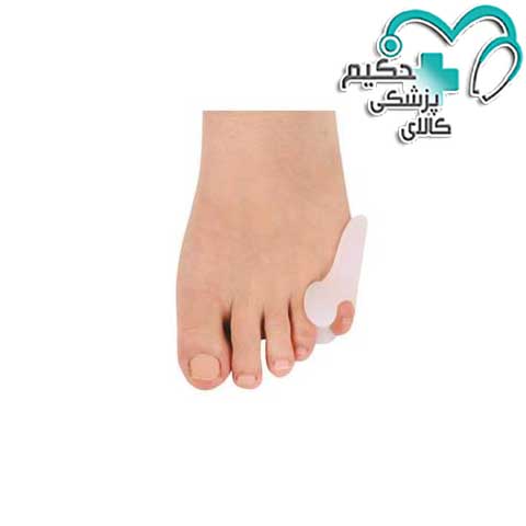 فاصله دهنده انگشت کوچک پا ساپورت دار