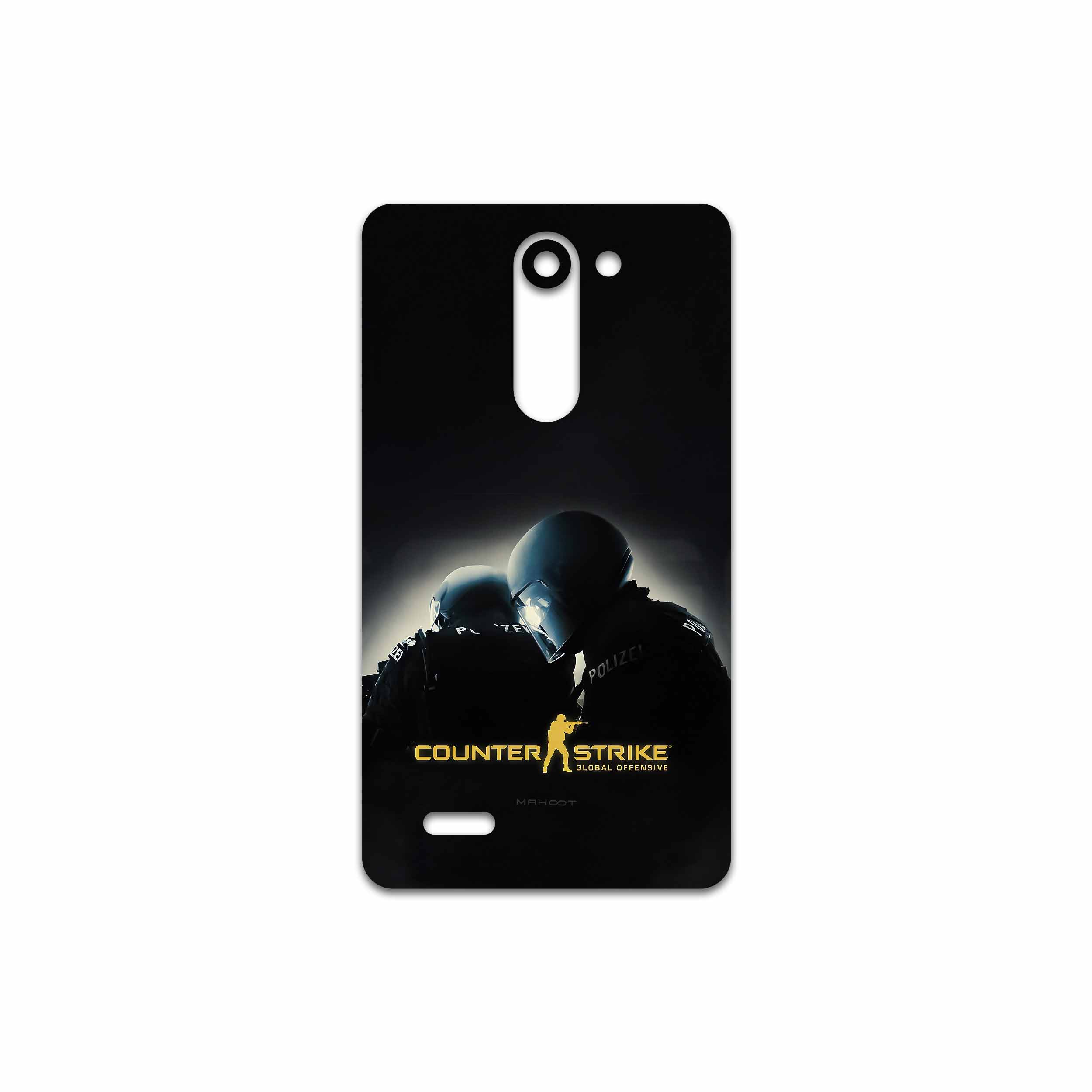 برچسب پوششی ماهوت مدل Counter-Strike مناسب برای گوشی موبایل ال جی L Bello